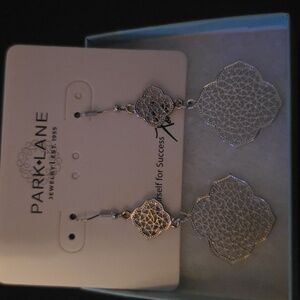 Park Lane Intricate Silver Earrings